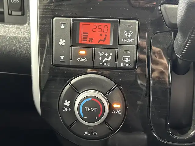 ダイハツ タント カスタム RS トップED SA 大阪府 2014(平26)年 1.6万km タングステングレーM 純正8incナビ(フルセグ/DVD再生/Bluetooth) バックカメラ ETC 両側パワースライドドア 衝突軽減 アイドリングストップ オートライト ハーフレザー ドラレコ スマートキー