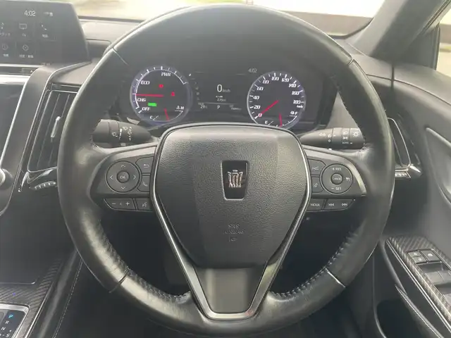 トヨタ クラウン ハイブリッド RS 福岡県 2020(令2)年 3.6万km プレシャスブラックパール ワンオーナー/レザーシートパッケージ【OP】/・黒本革シート/シートヒーター/純正8インチSDナビ/・フルセグTV/BT/CD/DVD/ラジオ/Toyota Safety Sense /・プリクラッシュセーフティ/・レーントレーシングアシスト/・レーダークルーズコントロール/・ロードサインアシスト/・アダプティブハイビームシステム/・オートマチックハイビーム/・先行車発進告知機能/ブラインドスポットモニター/インテリジェントクリアランスソナー/バックカメラ/エアシート/パワーシート/ETC2.0/スパッタリング塗装18インチアルミホイール/三眼LEDヘッドライト/取扱説明書/保証書/スペアキー