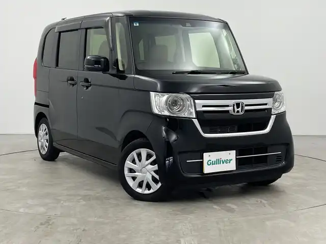ホンダ Ｎ ＢＯＸ L 三重県 2021(令3)年 2.9万km クリスタルブラックパール 禁煙車/純正ナビ/・AM/FM/CD/フルセグ/Bluetooth/iPod/USB/バックカメラ/片側パワースライドドア/LEDヘッドライト/オートライト/ホンダセンシング/シートヒーター/プッシュスタート/スマートキー