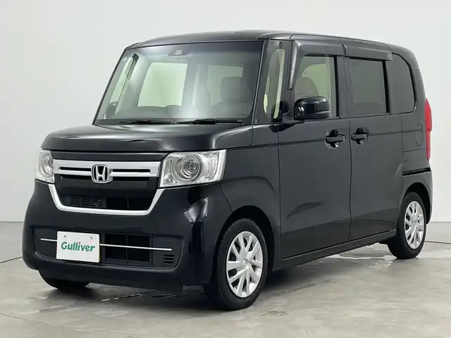 ホンダ Ｎ ＢＯＸ L 三重県 2021(令3)年 2.9万km クリスタルブラックパール 禁煙車/純正ナビ/・AM/FM/CD/フルセグ/Bluetooth/iPod/USB/バックカメラ/片側パワースライドドア/LEDヘッドライト/オートライト/ホンダセンシング/シートヒーター/プッシュスタート/スマートキー