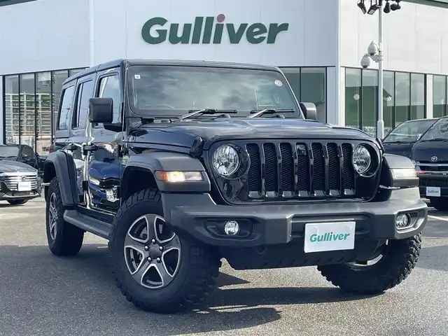 クライスラー・ジープ ジープ ラングラー アンリミテッド スポーツ 長崎県 2019(令1)年 9.4万km 黒 純正ディスプレイオーディオ/BT/USB/AUX/バック/サイドカメラ/クルーズコントロール/純正17インチAW/オートライト/ETC