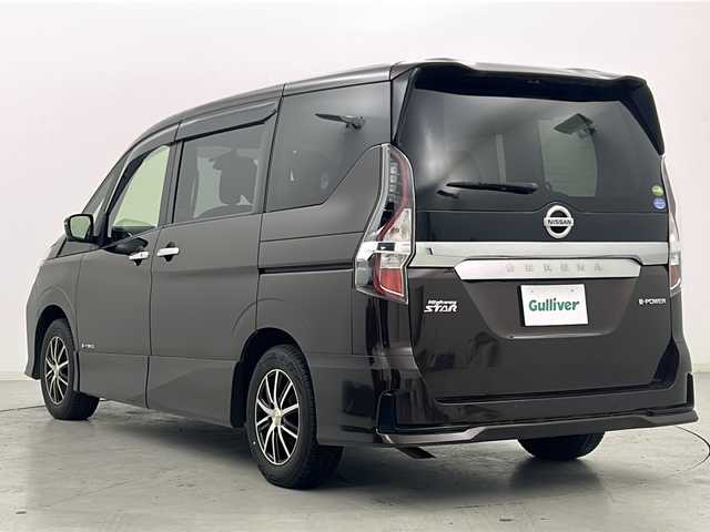 日産 セレナ e－パワー ハイウェイスター V 宮城県 2020(令2)年 3.5万km インペリアルアンバーP 禁煙車/プロパイロット/エマージェンシーブレーキ/ブラインドスポットモニター/アラウンドビューモニター/車線逸脱警報/道路標識表示/純正10型ナビ/【地図SDカード無し】/・フルセグTV/・CD/DVD.BT.CD/両側パワースライドドア/・ハンズフリーオートスライド/ビルトインETC/ドライブレコーダー（FR）/LEDヘッドライト/LEDフォグライト/革巻きステアリング/プッシュスタート/スマートキー×2/純正フロアマット/社外15インチAW