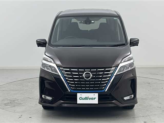 日産 セレナ e－パワー ハイウェイスター V 宮城県 2020(令2)年 3.5万km インペリアルアンバーP 禁煙車/プロパイロット/エマージェンシーブレーキ/ブラインドスポットモニター/アラウンドビューモニター/車線逸脱警報/道路標識表示/純正10型ナビ/【地図SDカード無し】/・フルセグTV/・CD/DVD.BT.CD/両側パワースライドドア/・ハンズフリーオートスライド/ビルトインETC/ドライブレコーダー（FR）/LEDヘッドライト/LEDフォグライト/革巻きステアリング/プッシュスタート/スマートキー×2/純正フロアマット/社外15インチAW
