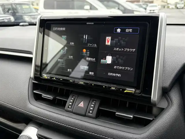 トヨタ ＲＡＶ４ G Zパッケージ 大分県 2020(令2)年 5.4万km ホワイトパールクリスタルシャイン ワンオーナー/大型サンルーフ/黒レザーシート/前席シートヒーター/パワーシート/パワーバックドア/社外9型ナビ フルセグTV CD DVD BT/バックカメラ/デジタルインナーミラー/スマートキー2個/衝突被害軽減ブレーキ/レーダークルーズコントロール/レーンアシスト/オートマチックハイビーム/ブラインドスポットモニタ/LEDオートヘッドライト/フォグライト/ビルトインETC/前後ドラレコ/ステアリングリモコン/19インチアルミホイール/W サイド カーテン ニー エアバッグ/保証書　取説 ナビ取説/禁煙車