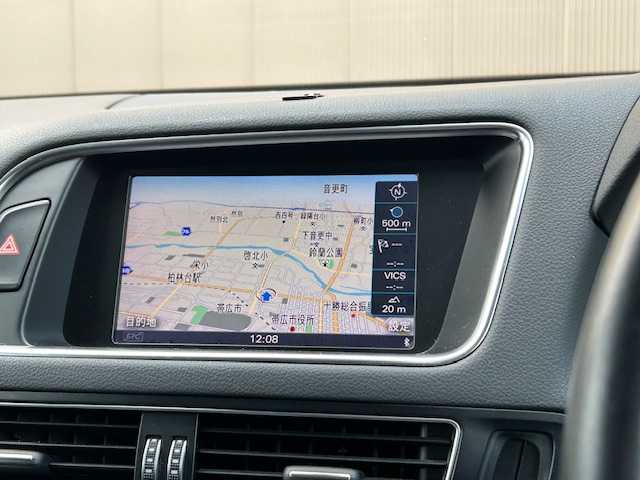 アウディ Ｑ５ 2．0 TFSI クワトロ 道東・釧路十勝 2014(平26)年 11万km 黒 4WD/純正HDDナビ（CD/Bluetooth/フルセグTV）/バックカメラ/ETC/ドライブレコーダー/クルーズコントロール/パーキングセンサー/レザーシート/シートヒーター/メモリ機能付パワーシート/パワーバックドア/LEDライト/純正13インチアルミホイール/スペアキー/説明書