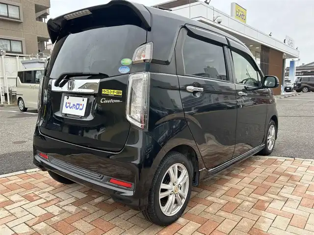 ホンダ Ｎ ＷＧＮ カスタム G Aパッケージ 新潟県 2014(平26)年 4.4万km スマートブラック (株)IDOMが運営する【じしゃロン新潟店】の自社ローン対象車両になります。こちらは現金ご利用時の価格です。自社ローンご希望の方は別途その旨お申付け下さい。/プッシュスタート/スマートキー/ETC/クルーズコントロール/ドライブレコーダー/社外ナビ/CD、AM、FM視聴可能/ワンセグテレビ(走行時視聴可能)/ハーフレザー/キセノンヘッドランプ/ウインカーミラー