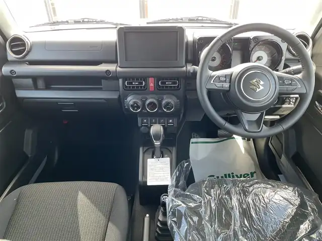 スズキ ジムニー XC 大阪府 2025(令7)年 0.1千km ミディアムグレー ターボ車 /４WD /シートヒーター /クルーズコントロール　/サイドミラーヒーター　/LEDヘッドライト　/純正アルミホイール/オーディオレス車
