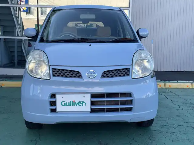 日産 モコ S 埼玉県 2010(平22)年 4.3万km エアブルーメタリック 新車時保証書/取扱説明書/純正ラジオ付CDプレーヤー/　（CD/ラジオ）/ヘッドランプレベライザー/タイヤサイズ　　155/65/R13