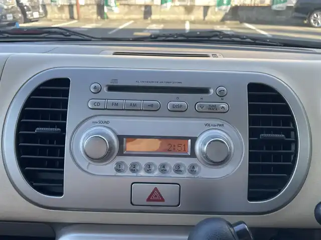 日産 モコ S 埼玉県 2010(平22)年 4.3万km エアブルーメタリック 新車時保証書/取扱説明書/純正ラジオ付CDプレーヤー/　（CD/ラジオ）/ヘッドランプレベライザー/タイヤサイズ　　155/65/R13