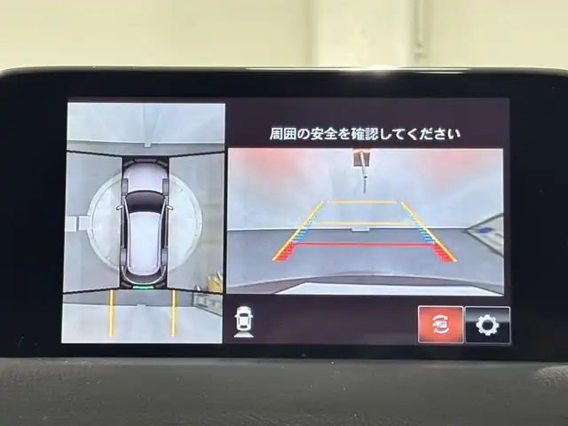 マツダ ＣＸ－８ XD Lパッケージ 愛知県 2019(平31)年 2.5万km マシーングレープレミアムM 純正１０．２５インチナビ　/（Bluetooth/FM/AM/フルセグTV/SD/AppleCarPlay/AndroidAuto/AYX/CD・DVD再生）/BOSEサウンド/３６０°ビューモニター　/衝突軽減ブレーキ　/レーダークルーズコントロール　/ＣＤ／ＤＶＤ再生　/シートヒーター　/電動バックドア　/ドライブレコーダー　/ＬＥＤヘッドライト/LEDフォグランプ/ETC/前席パワーシート（D席メモリー機能付）/ステアリングヒーター/ブラインドスポットモニター/クリアランスソナー/ヘッドアップディスプレイ/レーンキープアシスト/純正フロアマット/純正19インチAW/後席サンシェード/ISOFIX