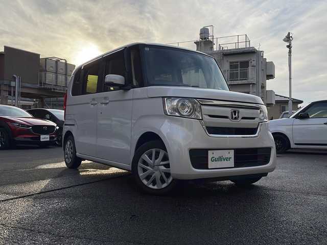 ホンダ Ｎ ＢＯＸ G 宮崎県 2020(令2)年 4.1万km プラチナホワイトパール 社外ナビ バックカメラ ワンセグTV 両側スライドドア LEDライト オートライト 純正アルミホイール 純正フロアマット CD/DVDチェンジャー プッシュスタート パワーステアリング パワーウィンド