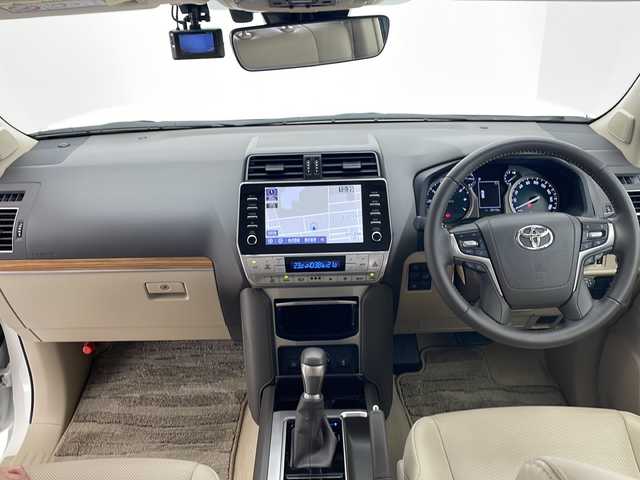 トヨタ ランドクルーザー プラド TX Lパッケージ 愛知県 2023(令5)年 2.4万km ホワイトパールクリスタルシャイン 衝突軽減システム/純正9型ディズプレイオーディオ　ナビあり/全方位カメラ/サンルーフ/レーダークルーズコントロール/シートヒーター/エアシート/フルセグ/バックカメラ/パワーシート/コーナーセンサー/ルーフレール/ETC2.0/LEDヘッドライト/オートマチックハイビーム/ドライブレコーダー/ステアリングスイッチ/スマートキー/プッシュスタート