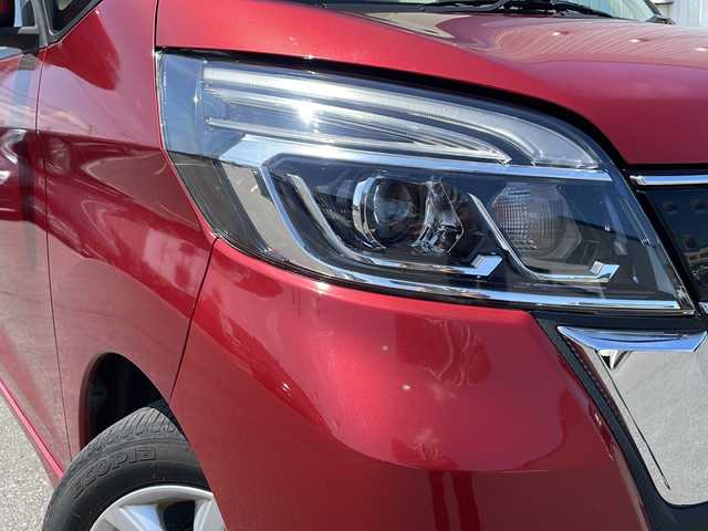 日産 デイズ ルークス ハイウェイスター Xターボ 道北・旭川 2019(令1)年 3.1万km スパークリングレッドM ・４WD/・禁煙車/・純正メモリナビMM318D-W/CD/DVD/SD/BT/TV/AUX/・純正ドライブレコーダー/・アラウンドビューモニター/・インテリジェントエマージェンシーブレーキ/・踏み間違い衝突防止システム/・LDW/・オートハイビーム/・アイドリングストップ/・両側パワースライドドア/・後席サンシェード/・助手席アンダーボックス/・運転席シートヒーター/・タッチパネル式オートエアコン/・ナノイー搭載リアシーリングファン/・革巻きステアリング/・ステアリングスイッチ/・電動格納ミラー/・ミラーウィンカー/・オートライト/・LEDヘッドライト/・フォグランプ/・インテリジェントキー/・プッシュスタート