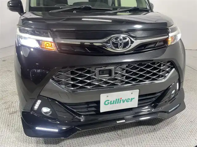 トヨタ タンク カスタムG S 大阪府 2018(平30)年 4.8万km ブラックマイカメタリック TRDエアロ　純正ナビ　バックカメラ　Bluetooth　フルセグTV　DVD再生　衝突軽減ブレーキ　クルーズコントロール　両側パワースライドドア　ドライブレコーダー　ETC オートライト　LEDヘッドライト　スマートキー