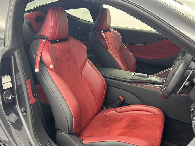 レクサス ＬＣ 500h Sパッケージ 福島県 2021(令3)年 3.1万km ダークグレーマイカ /禁煙車//Lexus Safety System＋/・プリクラッシュセーフティ/・レーントレーシングアシスト/・レーダークルーズコントロール/・オートマチックハイビーム//ブラインドスポットモニター//格納式リアスポイラー//カーボンルーフ//メーカー10.3インチナビ/・BT.CD.VD.SD.USB.AUX.ミラーキャスト/・フルセグTV//バックカメラ//ハーフレザーシート/・前席パワーシート/・D席シートメモリー//パドルシフト//ステアリングスイッチ//純正ドライブレコーダー（F）//ビルトインETC2.0//プッシュスタート//スマートキー×2//電動パーキングブレーキ//オートホールド//三眼LEDヘッドライト//純正21インチAW//純正フロアマット