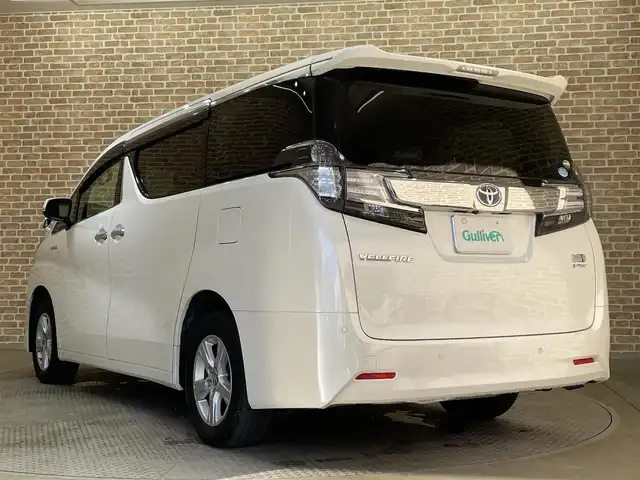 トヨタ ヴェルファイア ハイブリット X 岩手県 2017(平29)年 3.6万km ホワイトパールクリスタルシャイン ワンオーナー/４WD/両側パワースライドドア/プリクラッシュセーフティ/レーダークルーズコントロール/クリアランスソナー/パーキングサポートブレーキ/MTモード付AT/横滑り防止装置/オートブレーキホールド/リヤオートエアコン/純正１０．５インチナビ/フルセグTV/TVキャンセラー/ステアリングスイッチ/バックカメラ/ETC2.0/ドライブレコーダー/オートライト/LEDヘッドランプ/純正16インチアルミホイール