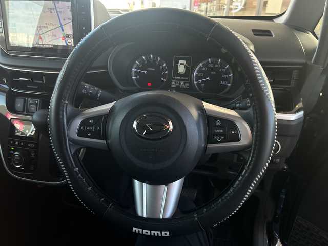 ダイハツ ムーヴ カスタム X LTD SAⅢ 京都府 2019(令1)年 3.4万km レーザーブルークリスタルシャイン ワンオーナー/純正メモリナビ/フルセグテレビ/バックカメラ/アラウンドビュー/アイドリングストップ/ウィンカーミラー/ドアバイザー/プッシュスタート/ETC/レーンキープ/衝突軽減ブレーキ/シートヒーター