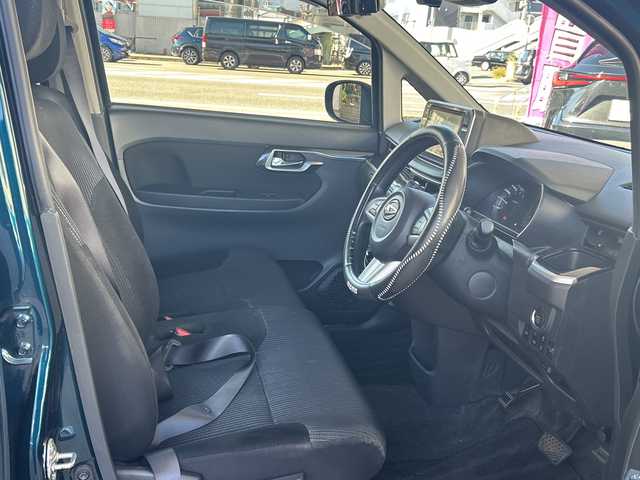 ダイハツ ムーヴ カスタム X LTD SAⅢ 京都府 2019(令1)年 3.4万km レーザーブルークリスタルシャイン ワンオーナー/純正メモリナビ/フルセグテレビ/バックカメラ/アラウンドビュー/アイドリングストップ/ウィンカーミラー/ドアバイザー/プッシュスタート/ETC/レーンキープ/衝突軽減ブレーキ/シートヒーター