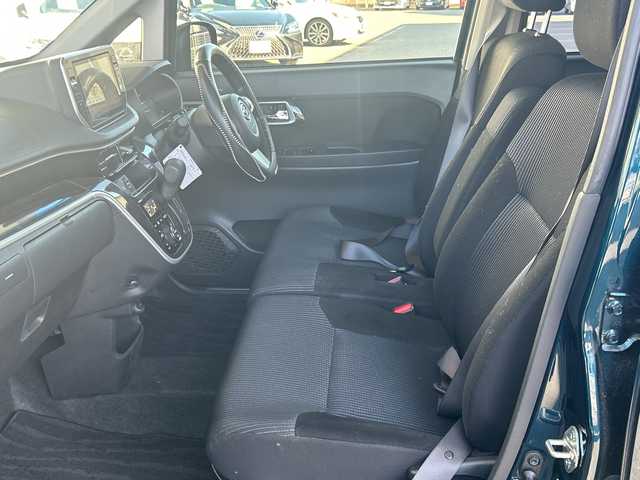 ダイハツ ムーヴ カスタム X LTD SAⅢ 京都府 2019(令1)年 3.4万km レーザーブルークリスタルシャイン ワンオーナー/純正メモリナビ/フルセグテレビ/バックカメラ/アラウンドビュー/アイドリングストップ/ウィンカーミラー/ドアバイザー/プッシュスタート/ETC/レーンキープ/衝突軽減ブレーキ/シートヒーター