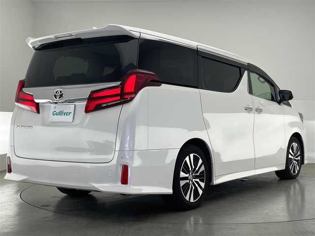トヨタ アルファード S Cパッケージ 愛知県 2020(令2)年 5.6万km ホワイトパールクリスタルシャイン 純正ディスプレイ　フルセグＴＶ　ＤＶＤデッキ　ツインムーンルーフ　純正１２．１型後席モニター　デジタルインナーミラー　黒革　シートヒーター　シートベンチレーション　ハンドルヒーター　電動リアゲート　両側パワースライドドア　衝突軽減　追従クルコン　ＬＥＤオートライト　フォグランプ　オットマン　キャンセラー　スペアタイヤ　禁煙車