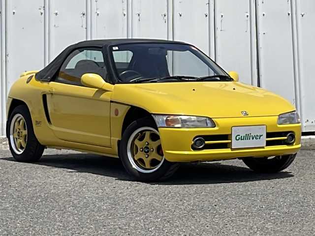 ホンダ ビート 静岡県 1991(平3)年 4.5万km カーニバルイエロー ５速マニュアル/パワーウィンドウ/純正フロアマット