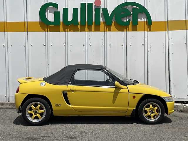 ホンダ ビート 静岡県 1991(平3)年 4.5万km カーニバルイエロー ５速マニュアル/パワーウィンドウ/純正フロアマット
