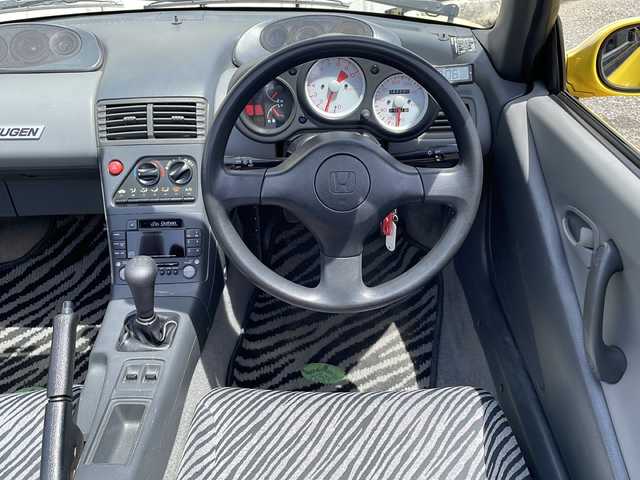 ホンダ ビート 静岡県 1991(平3)年 4.5万km カーニバルイエロー ５速マニュアル/パワーウィンドウ/純正フロアマット