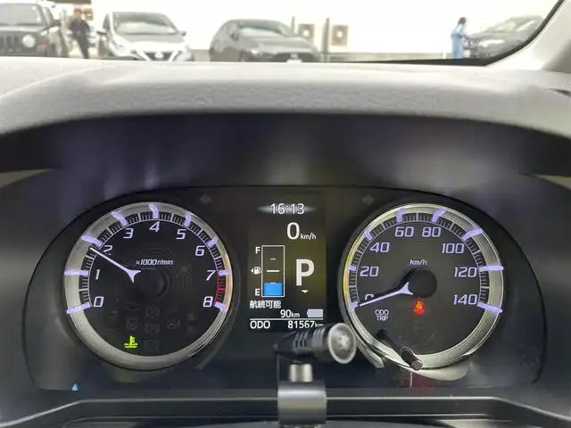 ダイハツ ムーヴ カスタム RS ハイパー SAⅡ 石川県 2016(平28)年 8.2万km ワイン 社外メモリーナビ/フルセグTV/バックカメラ/LEDヘッドライト/ETC/スマートキー/プッシュスタート/レーダーブレーキ/ドライブレコーダー/ハーフレザーシート