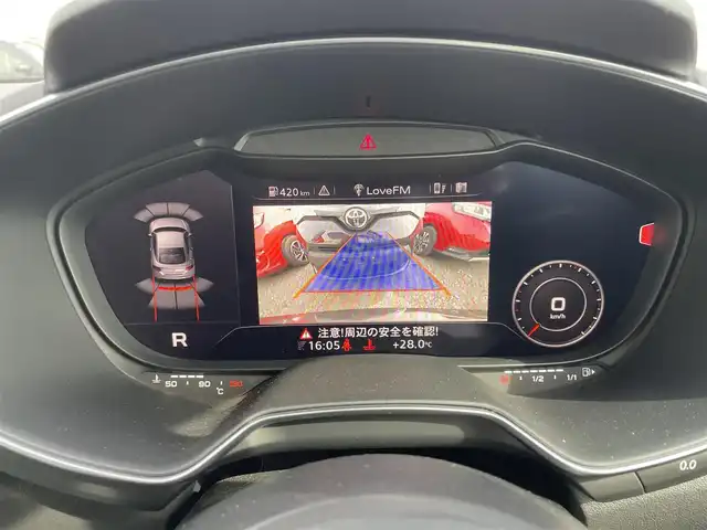 アウディ ＴＴクーペ 2．0 TFSI 福岡県 2015(平27)年 14.3万km ミトスブラックメタリック Audi　MMIナビ/（フルセグTV/BT/CD/DVD）/バーチャルコックピット/バックモニター/コーナーセンサー/クルコン/ETC2.0/マトリクスLEDヘッドライト/パドルシフト/ドラレコ/可変リアスポイラー/可変バルブ/Sトロニック（6速）/純正17inchAW/コンフォートアクセス/パドルシフト不調