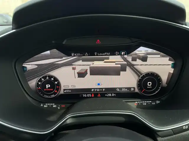 アウディ ＴＴクーペ 2．0 TFSI 福岡県 2015(平27)年 14.3万km ミトスブラックメタリック Audi　MMIナビ/（フルセグTV/BT/CD/DVD）/バーチャルコックピット/バックモニター/コーナーセンサー/クルコン/ETC2.0/マトリクスLEDヘッドライト/パドルシフト/ドラレコ/可変リアスポイラー/可変バルブ/Sトロニック（6速）/純正17inchAW/コンフォートアクセス/パドルシフト不調