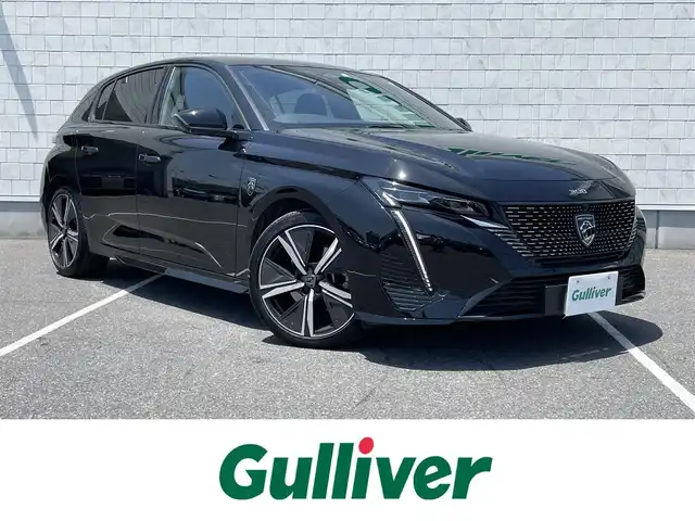 プジョー ３０８ GT ブルーHDi 栃木県 2023(令5)年 0.9万km 黒 ワンオーナー /禁煙車/色コード　9V（ペルラネラブラック）/純正メモリナビ/【Bluetooth・USB・AppleCarPlay・AndroidAuto】/全方位カメラ（フロント・バック）/ETC/ドライブレコーダー(前後録画)/スマートキー×2/プッシュスタート/アクティブセーフティブレーキ/道路標識認識/ドライバーアテンションアラート/リアクロストラフィックアラート/パーキングセンサー/レーンキープアシスト/インテリジェントハイビーム/クルーズコントロール(追従式)/パドルシフト/革巻きステアリング/ハーフレザーシート/D席パワーシート/前席シートヒーター/LEDヘッドランプ/リアフォグランプ/純正マット/保証書/取説