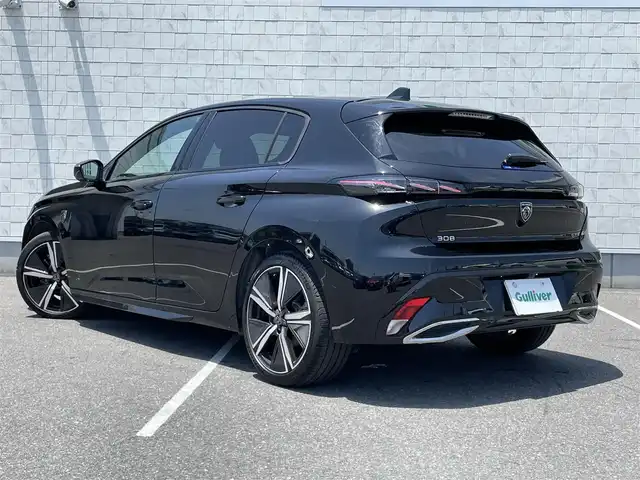 プジョー ３０８ GT ブルーHDi 栃木県 2023(令5)年 0.9万km 黒 ワンオーナー /禁煙車/色コード　9V（ペルラネラブラック）/純正メモリナビ/【Bluetooth・USB・AppleCarPlay・AndroidAuto】/全方位カメラ（フロント・バック）/ETC/ドライブレコーダー(前後録画)/スマートキー×2/プッシュスタート/アクティブセーフティブレーキ/道路標識認識/ドライバーアテンションアラート/リアクロストラフィックアラート/パーキングセンサー/レーンキープアシスト/インテリジェントハイビーム/クルーズコントロール(追従式)/パドルシフト/革巻きステアリング/ハーフレザーシート/D席パワーシート/前席シートヒーター/LEDヘッドランプ/リアフォグランプ/純正マット/保証書/取説