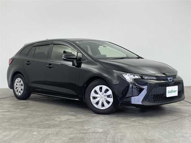 トヨタ カローラツーリング ハイブリッド G－X プラス 群馬県 2021(令3)年 7.5万km ブラックマイカ 純正ディスプレイオーディオナビ　バックカメラ　衝突軽減システム　アダプティブクルーズコントロール　レーンアシスト　アイドリングストップ　ドライブレコーダー　横滑り防止　スマートキー　プッシュスタート