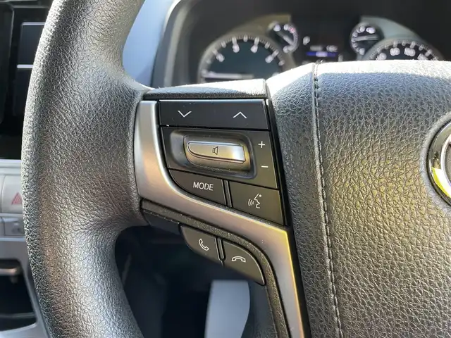 トヨタ ランドクルーザー プラド TX 石川県 2022(令4)年 3.5万km 黒 4WD/社外ディスプレイオーディオ/バックカメラ/LEDヘッドライト/モデリスタエアロ/純正アルミホイール/ルーフレール/トヨタセーフティセンス/レーダークルーズ/スマートキー/プッシュスタート/電動ミラー/保証書