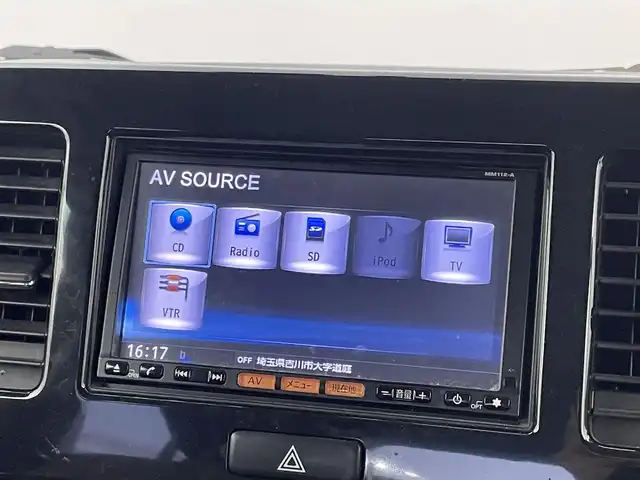 日産 モコ X 埼玉県 2012(平24)年 5.7万km アーバンブラウン 純正ナビ　ＥＴＣ　前後ドライブレコーダー　ＣＤ再生　純正フロアマット　オートエアコン　電動格納ミラー　パワーステアリング　パワーウインドウ　プッシュスタート　インテリジェントキー　地デジＴＶ