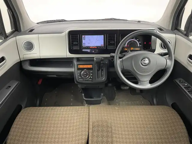 日産 モコ X 埼玉県 2012(平24)年 5.7万km アーバンブラウン 純正ナビ　ＥＴＣ　前後ドライブレコーダー　ＣＤ再生　純正フロアマット　オートエアコン　電動格納ミラー　パワーステアリング　パワーウインドウ　プッシュスタート　インテリジェントキー　地デジＴＶ