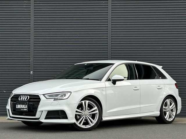 アウディ Ａ３ SB 1．4 TFSI スポーツ 茨城県 2018(平30)年 4.5万km グレイシアホワイトメタリック Sラインパッケージ/アシスタンスＰＫＧ　/コンビニエンスＰＫＧ　/ＡＣＣ　/レーンアシスト　/サイドアシスト　/バーチャルＣＰ　/アドバンストキー　/ナビ　/ＴＶ　/ＣａｒＰｌａｙ　/Ｂカメラ　/パーキングシステム　/ＬＥＤ　/オートハイビーム/禁煙車