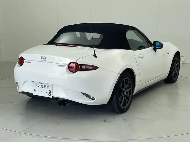マツダ ロードスター S スペシャルパッケージ 茨城県 2017(平29)年 5.8万km クリスタルホワイトパールマイカ スマートキー/スペアキー/純正ナビ/バックカメラ/フルセグテレビ/ビルトインETC