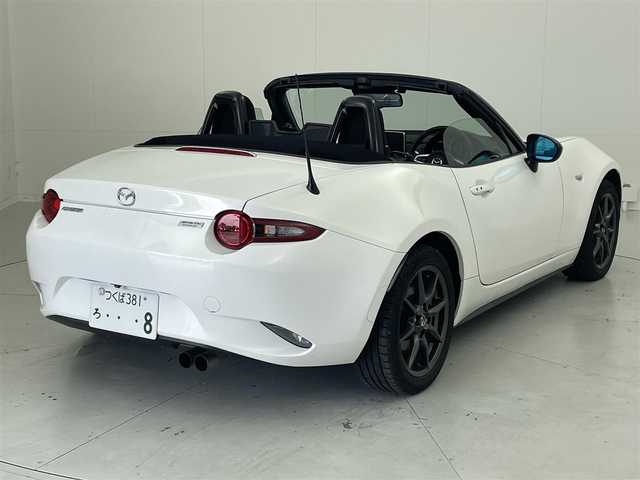 マツダ ロードスター S スペシャルパッケージ 茨城県 2017(平29)年 5.8万km クリスタルホワイトパールマイカ スマートキー/スペアキー/純正ナビ/バックカメラ/フルセグテレビ/ビルトインETC