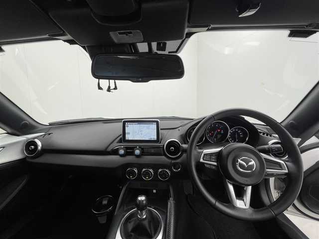 マツダ ロードスター S スペシャルパッケージ 茨城県 2017(平29)年 5.8万km クリスタルホワイトパールマイカ スマートキー/スペアキー/純正ナビ/バックカメラ/フルセグテレビ/ビルトインETC