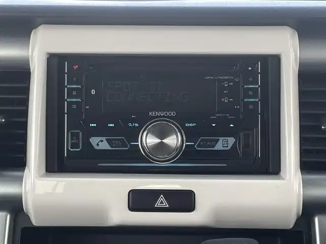 スズキ ハスラー G 宮崎県 2019(令1)年 4万km ピュアホワイトP ワンオーナー/社外オーディオ/　AM FM BT/運転席助手席シートヒーター/スマートキー/プッシュスタート/オートエアコン/盗難防止装置/取説/保証書