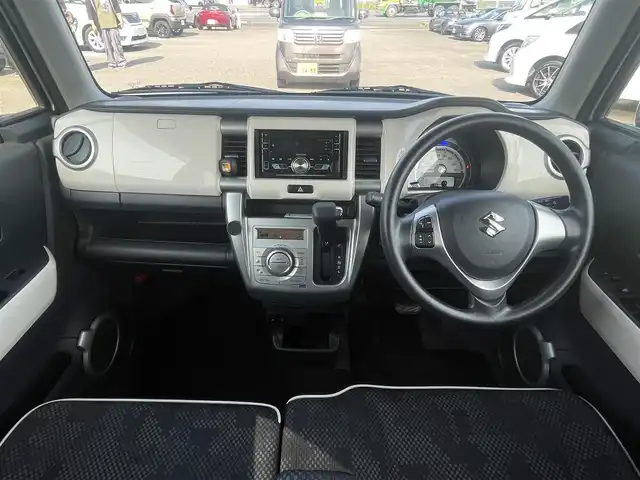 スズキ ハスラー G 宮崎県 2019(令1)年 4万km ピュアホワイトP ワンオーナー/社外オーディオ/　AM FM BT/運転席助手席シートヒーター/スマートキー/プッシュスタート/オートエアコン/盗難防止装置/取説/保証書