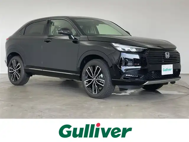ホンダ ヴェゼル ハイブリッド e:HEV Z 埼玉県 2025(令7)年 0.1千km クリスタルブラックパール 純正９インチナビ　バックカメラ　ＢＳＭ　ホンダセンシング　アダクティブクルーズコントロール　ビルトインＥＴＣ２．０　ステアリングヒーター　ワイヤレス充電　パドルシフト　ハーフレザー　オートライト　ＴＶ
