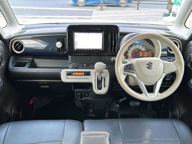 スズキ ワゴンＲ スマイル HYBRID X 沖縄県 2023(令5)年 2.9万km インディゴブルーメタリック 純正８インチナビ/（ＡＭ／ＦＭ／ＣＤ／ＤＶＤ／ＢＴ）　/フルセグＴＶ　/全方位モニター　/衝突軽減　/両側パワースライドドア　/前後ドラレコ　/ＥＴＣ　/オートライト　/スマートキー　/ＬＥＤヘッドライト　/純正フロアマット/プッシュスタート