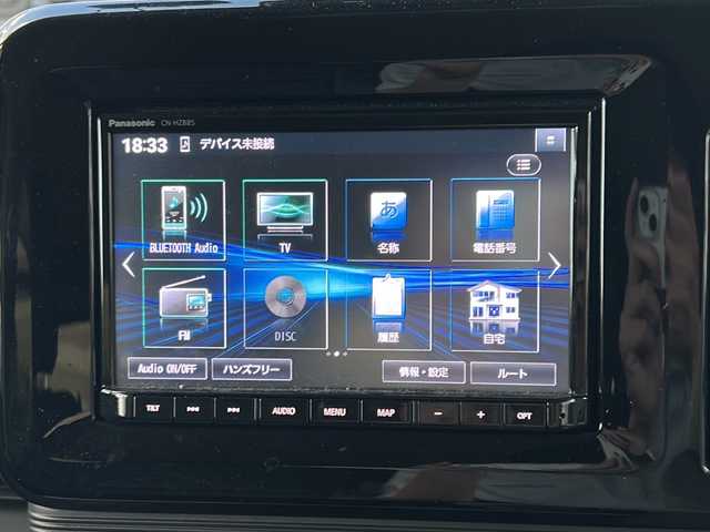 スズキ ワゴンＲ スマイル HYBRID X 沖縄県 2023(令5)年 2.9万km インディゴブルーメタリック 純正８インチナビ/（ＡＭ／ＦＭ／ＣＤ／ＤＶＤ／ＢＴ）　/フルセグＴＶ　/全方位モニター　/衝突軽減　/両側パワースライドドア　/前後ドラレコ　/ＥＴＣ　/オートライト　/スマートキー　/ＬＥＤヘッドライト　/純正フロアマット/プッシュスタート