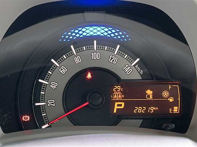 スズキ ワゴンＲ スマイル HYBRID X 沖縄県 2023(令5)年 2.9万km インディゴブルーメタリック 純正８インチナビ/（ＡＭ／ＦＭ／ＣＤ／ＤＶＤ／ＢＴ）　/フルセグＴＶ　/全方位モニター　/衝突軽減　/両側パワースライドドア　/前後ドラレコ　/ＥＴＣ　/オートライト　/スマートキー　/ＬＥＤヘッドライト　/純正フロアマット/プッシュスタート