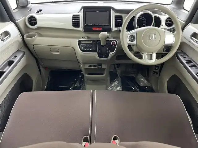 ホンダ Ｎ ＢＯＸ 2トーン G Lパッケージ 兵庫県 2016(平28)年 5.7万km プレミアムアイボリーパール2トーン ナビ Bluetooth バックカメラ 前後ドライブレコーダー 片側パワースライド オートライト スペアキー チップアップシート スマートキー アイドリングストップ ビルトインETC ベンチシート
