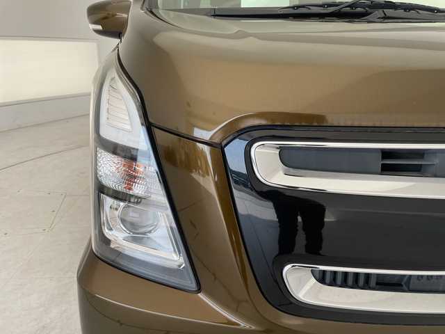 スズキ ワゴンＲ スティングレー HYBRID X 愛知県 2017(平29)年 2.5万km 茶 スズキセーフティサポート/SDナビ/シートヒーター/ヘッドアップディスプレイ/アルミホイール/LEDヘッドライト/レーンキープアシスト/ドライブレコーダー/衝突軽減システム/フルセグ/CD DVD/Bluetooth/ステアリングスイッチ/スマートキー/プッシュスタート