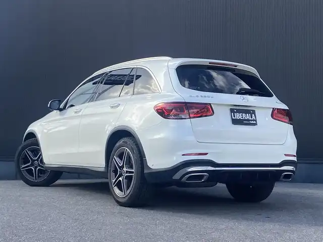 メルセデス・ベンツ ＧＬＣ２２０ d 4マチック AMGライン 栃木県 2020(令2)年 6.2万km ダイヤモンドホワイト ワンオーナー /全方位 /RSP /純正ドラレコ前後  /純正ナビ　/フルセグ　/パワーシート　/全席シートH　/半革　/電動リアゲート /エアサス　/ETC　/LED　/純正19インチAW