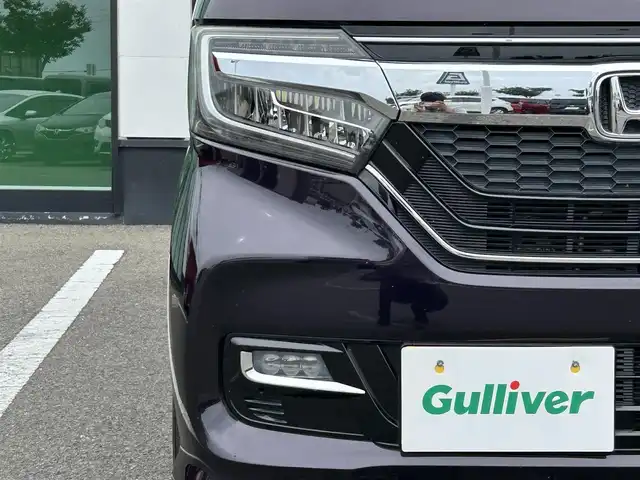 ホンダ Ｎ ＢＯＸ カスタム G L ホンダセンシング 和歌山県 2018(平30)年 9.2万km プレミアムベルベットパープル・パール 社外7インチナビ(AViC-HRZ900)/バックカメラ/フルセグTV/BT/CD/DVD/衝突被害軽減ブレーキ/レーダークルーズコントロール/レーンキープアシスト/後方コーナーセンサー/オートライト/ビルトインETC/片側パワースライド/LEDヘッドライト/フォグランプ/後席ロール式サンシェード/ステアリングリモコン/フロントシーケンシャル